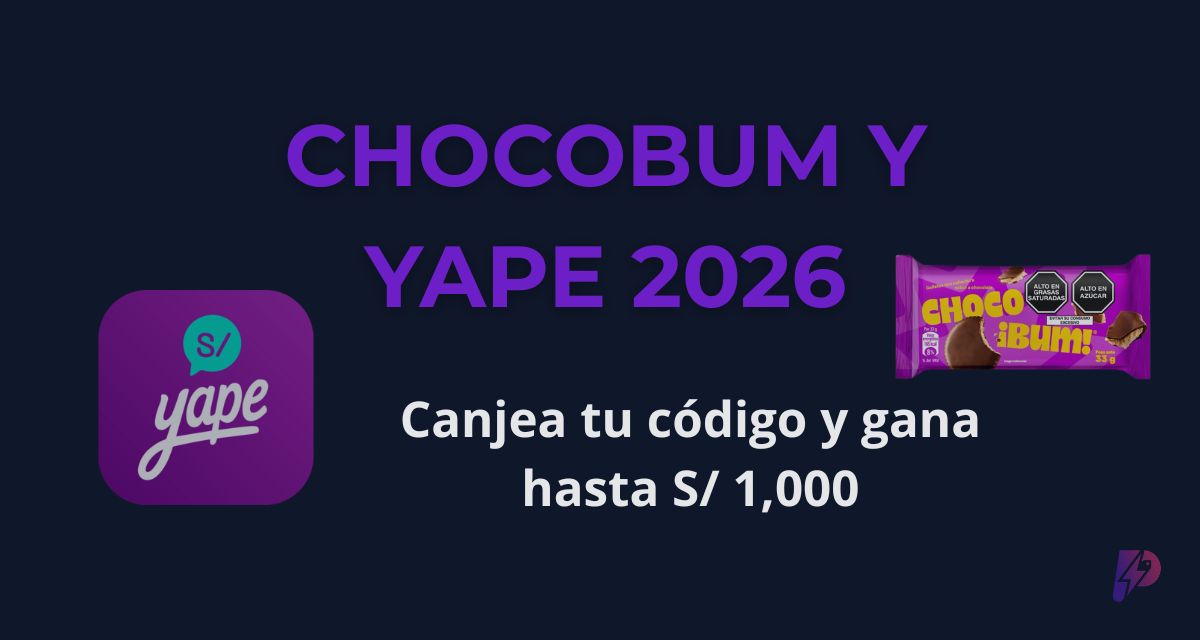 Chocobum y Yape: gana con el código de tu galleta