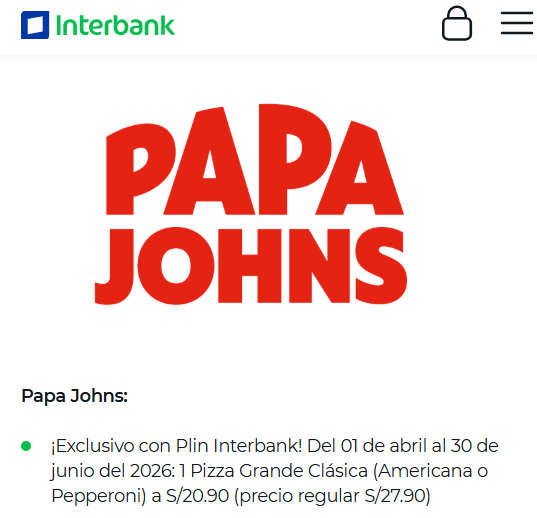papayohns-interbank-promo