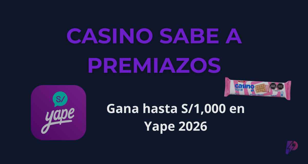 Casino Sabe a Premiazos: Gana hasta S/1,000 en Yape