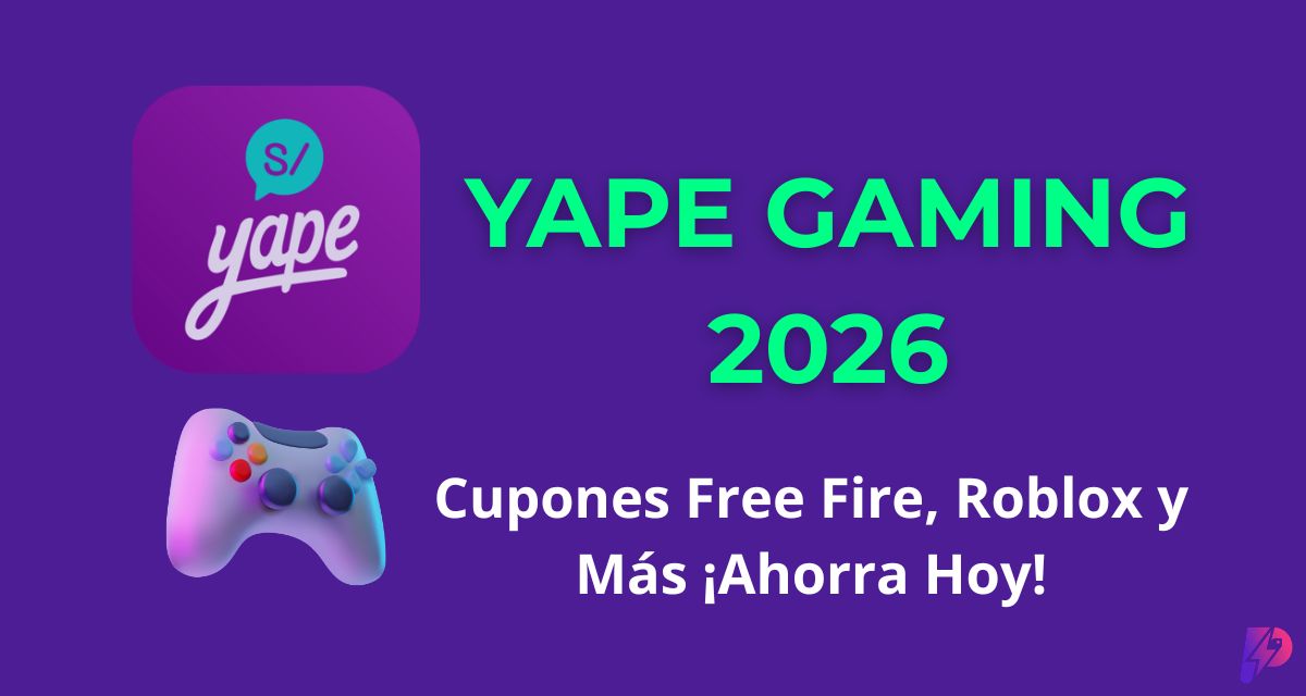 Yape Gaming 2026: Cómo Comprar Diamantes Free Fire, Robux y Gift Cards con Descuento desde tu Celular